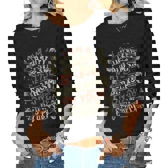 Im A Grumpy Old Man Sarcastic Old Grumpy Man Jokes Club Women Long Sleeve T-shirt | Mazezy