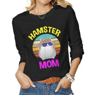 Hamster Mom Costume Lovers Gifts Women Kids V2 Women Graphic Long Sleeve T-shirt - Seseable