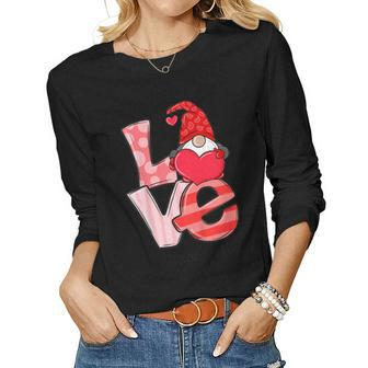 Love Love Teacher Life Valentine Day Lover Women Long Sleeve T-shirt | Mazezy