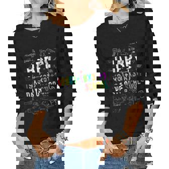 Math Formula 100 Days Of School Boys Girls Teacher Kid Women Graphic Long Sleeve T-shirt | Seseable UK