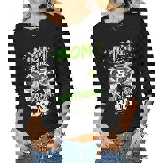 Mom Of The Birthday Boy Matching Video Gamer Birthday Party Women Graphic Long Sleeve T-shirt - Thegiftio