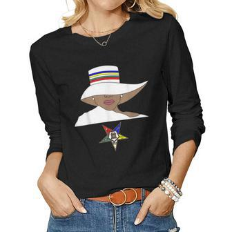 Oes Sister Order Of The Eastern Star Parents Day Women Long Sleeve T-shirt | Mazezy
