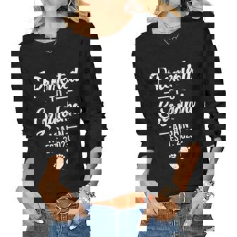 Promoted To Grandma Again 2023 Grandma To Be Again Women Long Sleeve T-shirt | Mazezy