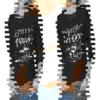 Promoted To Mommy Again Mothers Day Gifts Women Graphic Long Sleeve T-shirt - Thegiftio