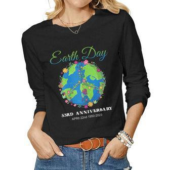 Womens Womens Protect Trees Nature Orcas Climate On Earth Day Women Long Sleeve T-shirt | Mazezy
