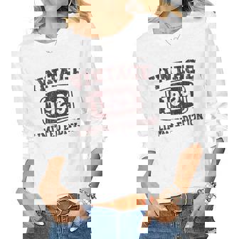 94 Year Old Vintage 1929 Happy 94Th Birthday Women Men Women Long Sleeve T-shirt | Mazezy