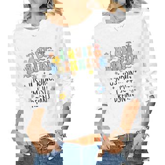 I Quit Drinking Just Kidding Im Pregnant Mommy To Be Women Long Sleeve T-shirt | Mazezy