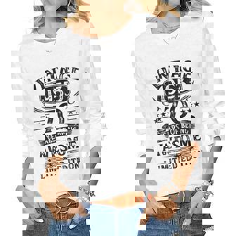 Vintage 1953 Limited Edition 70 Year Old 70Th Birthday Women Long Sleeve T-shirt | Mazezy