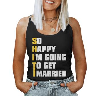 Mens Sarcastic Bachelor Party Stag Groomsmen Getaway Wedding  Women Tank Top Basic Casual Daily Weekend Graphic