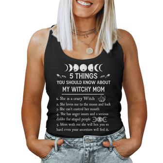 5 Things You Should Know About My Witchy Mom Women Tank Top | Mazezy