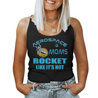 Aerospace Engineer Mom Aeronautics Space Rocket Scientist Women Tank Top Basic Casual Daily Weekend Graphic - Seseable