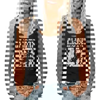 Alligator Mom Chihuahua Mama Gift Womens Women Tank Top Basic Casual Daily Weekend Graphic - Seseable