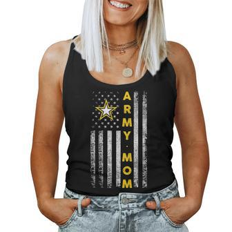 Army Mom Nice Gift Idea For Army Day Memorial Day Veterans Day Or 4Th Of July Women Tank Top Basic Casual Daily Weekend Graphic - Seseable