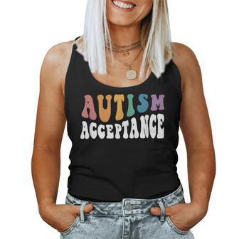 Autism Awareness Acceptance Special Education Teacher Gifts Women Tank Top Basic Casual Daily Weekend Graphic - Seseable
