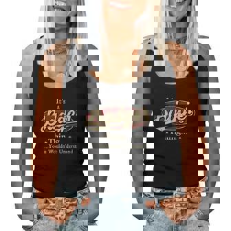 Badger Name Badger Family Name Crest Women Tank Top Basic Casual Daily Weekend Graphic | Seseable UK
