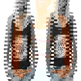 Baseball Mom Baseball Mom Leopard Women Tank Top | Mazezy