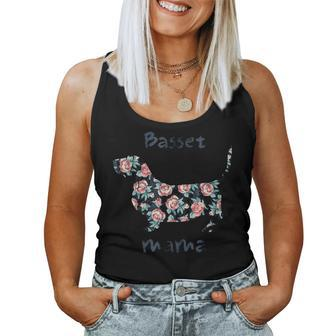 Basset Hound Gifts For Women Mama Mom Mother Grandma Women Tank Top Basic Casual Daily Weekend Graphic - Seseable