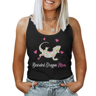 Bearded Dragon Mom Funny Animal Gift For Mothers Day Women Tank Top Basic Casual Daily Weekend Graphic - Seseable