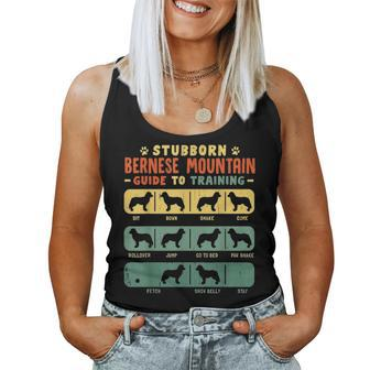 Bernese Mountain Mom Dad Funny Stubborn Vintage Tricks Gift Women Tank Top Basic Casual Daily Weekend Graphic - Seseable