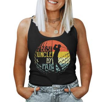 Best Uncle By Par Golf Lover Sports Christmas Women Tank Top | Mazezy