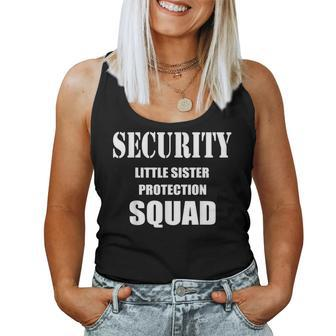 For Big Brothersecurity Sister Protection Squad Women Tank Top | Mazezy