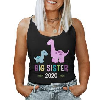 Big Sister 2020 Brontosaurus Dinosaur Women Tank Top | Mazezy CA