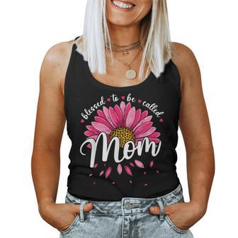 Blessed To Be Called Mom Cute Girls Women Women Tank Top | Mazezy
