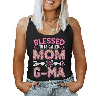 Blessed To Be Called Mom And G-Ma Women Tank Top | Mazezy