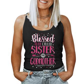 Blessed Sister And Godmother Sisters Godmother Women Tank Top | Mazezy