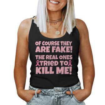 Breast Cancer Awareness Funny For Mom Aunt Grandma Women Tank Top Basic Casual Daily Weekend Graphic - Seseable
