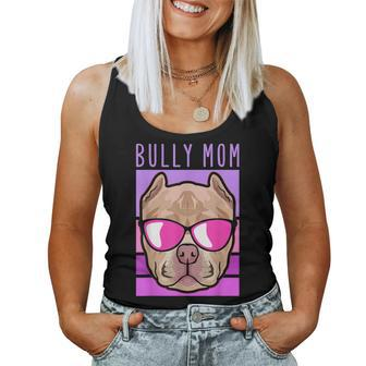 Bully Mom American Bully Dog Owner Women Tank Top | Mazezy