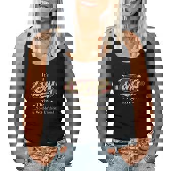 Camp Name Camp Family Name Crest Women Tank Top Basic Casual Daily Weekend Graphic - Seseable