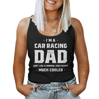Car Racing Dad Shirt Men Fathers Day Son Daughter Women Tank Top | Mazezy