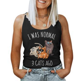 Cat S Women Funny Cat Mom Dad Crazy Cat Lady Gift Women Tank Top Basic Casual Daily Weekend Graphic - Seseable