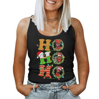 Chicken Hohohos Christmas Holidays Party T Women Tank Top | Mazezy