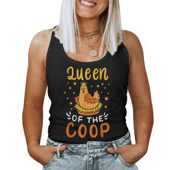 Chicken Lady Mom Farmer Farming Gift Women Tank Top Basic Casual Daily Weekend Graphic - Seseable