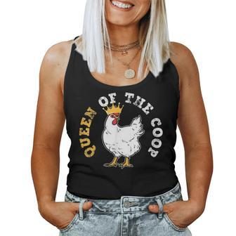Chicken Lady Mom Farmer Gift Women Tank Top Basic Casual Daily Weekend Graphic - Seseable