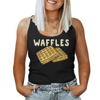 Chicken And Waffles Matching Halloween Women Tank Top | Mazezy CA