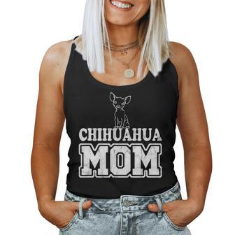 Chihuahua Mom Smallest Dog Chiwawa Dog Puppy Pals Women Tank Top Basic Casual Daily Weekend Graphic - Seseable