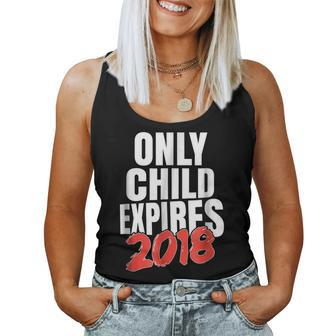 Only Child Expires 2018 New Brother Sister Women Tank Top | Mazezy