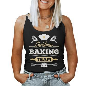 Christmas Baking Team For Cookie Crew Squad Women Tank Top | Mazezy