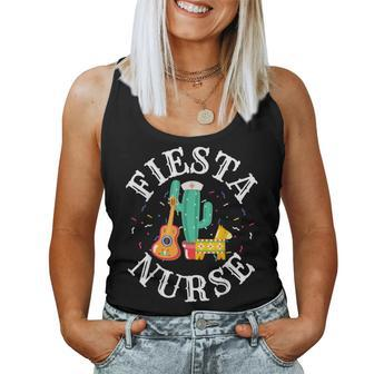 Cinco De Mayo Nurse For Fiesta Nurses At The Hospital Women Tank Top | Mazezy