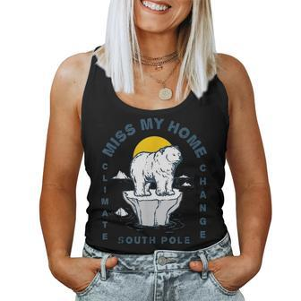 Climate Change Gifts Polar Bear Clothing Mother Earth Women Tank Top Basic Casual Daily Weekend Graphic - Seseable