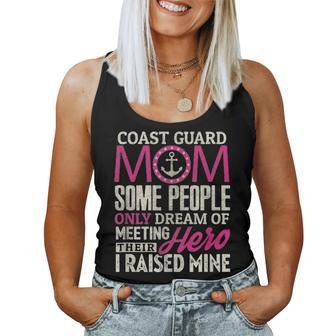 Coast Guard Mom Coast Guard Mom Some People Dream Women Tank Top Basic Casual Daily Weekend Graphic - Seseable