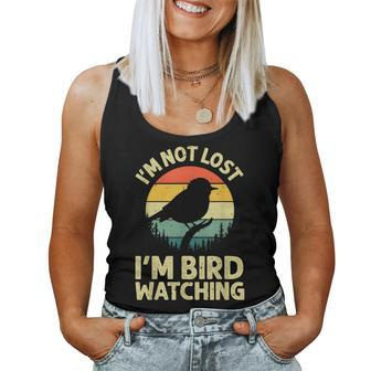 Cool Bird Watching For Men Women Bird Watcher Birder Women Tank Top | Mazezy