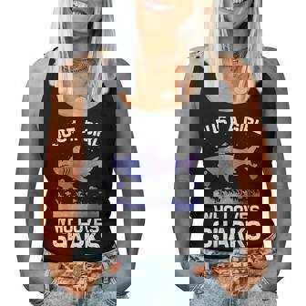 Cool Shark For Women Girls Kids Shark Whale Shark Lover Women Tank Top | Mazezy