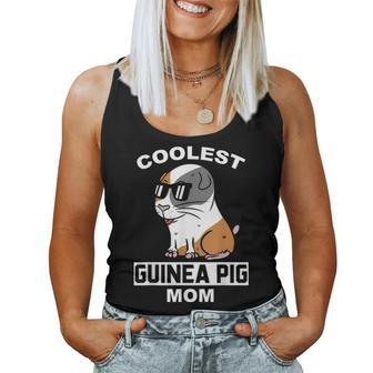 Coolest Guinea Pig Mom Funny Pet Mother Women Tank Top Basic Casual Daily Weekend Graphic - Seseable