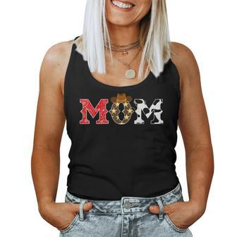 Cowboy Mom Western Rodeo Theme Kids Birthday Party Matching Women Tank Top Basic Casual Daily Weekend Graphic - Thegiftio UK