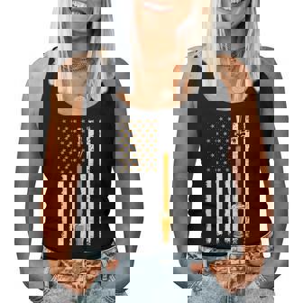 Craft Beer American Flag Usa 4Th July Brewery Women Tank Top | Mazezy