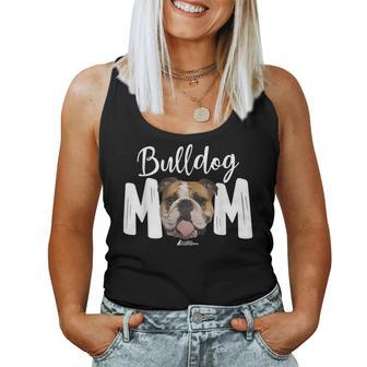 Cute English Bulldog Mom Top Dog Walking For Women Women Tank Top | Mazezy